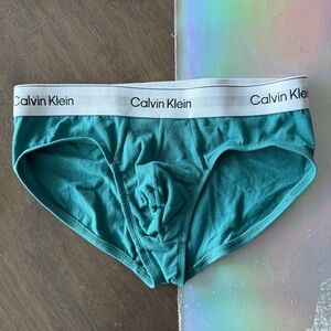 Calvin Klein Mens Teal Underwear size Medium